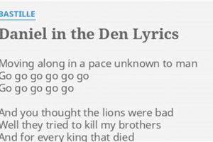 Bastille's "Daniel in the Den" Lyrics: Meaning & Analysis Safem Fabrication - Precision Engineering & Custom Manufacturing Solutions Bastille's "Daniel in the Den" Lyrics: Meaning & Analysis | Safem Fabrication - Precision Engineering & Custom Manufacturing Solutions