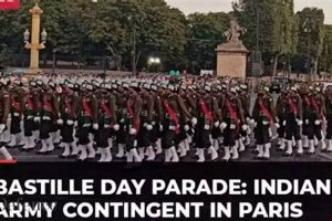 Why Indian Army Marched on Bastille Day [Significance] | Hubbastille: Explore the Fusion of Culture, Music & Creativity