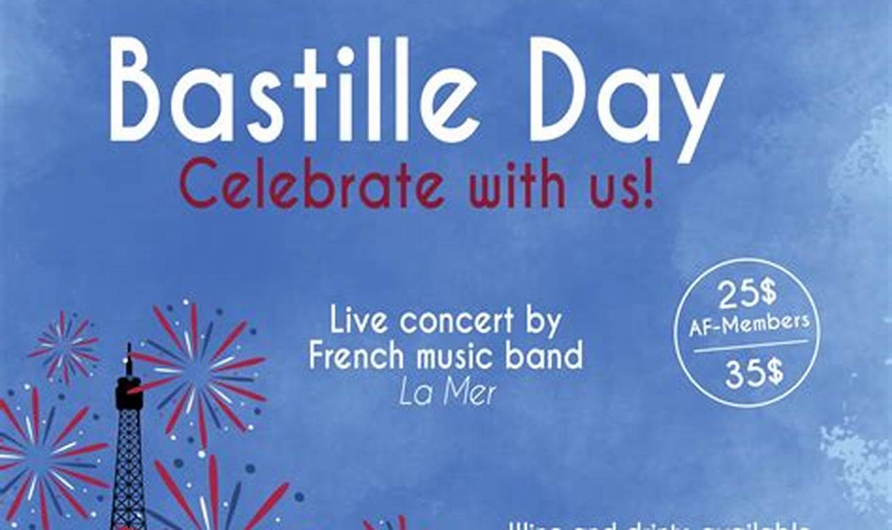 Find Bastille Days Upcoming Events: Celebrations Near You! | Hubbastille: Explore the Fusion of Culture, Music & Creativity
