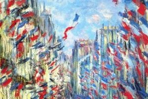Monet & Bastille Day Painting: Impressionistic Celebration | Hubbastille: Explore the Fusion of Culture, Music & Creativity