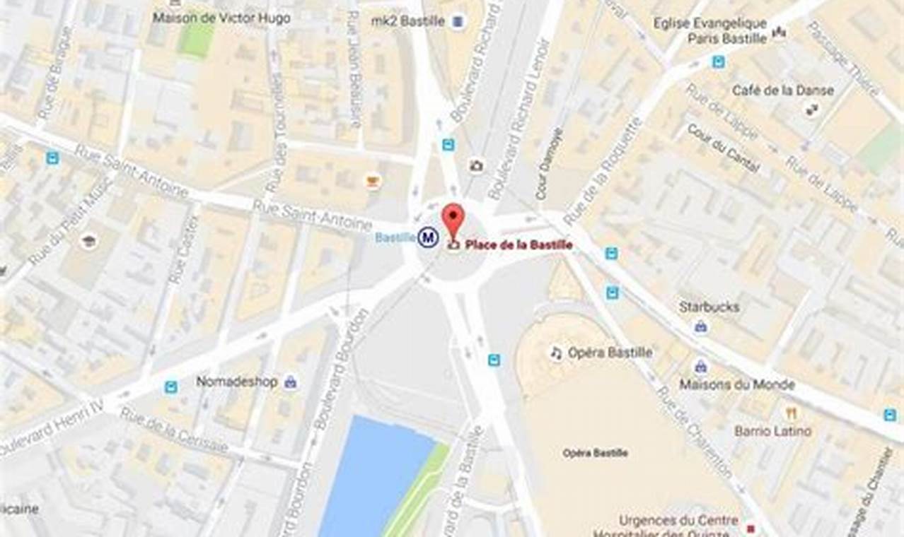 Discover: La Bastille Paris Map & Today's Site | Hubbastille: Explore the Fusion of Culture, Music & Creativity